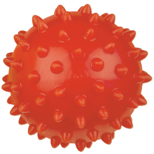 Massage ball in bag - 1 pcs. - red - momscare.pl