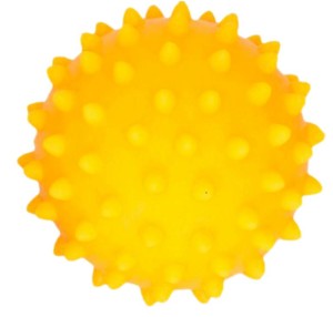 Massage ball in bag - 1 pcs. - yellow - momscare.pl