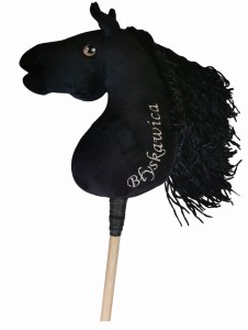 Koń Hobby Horse A3, Błyskawica, Czarny, kary  - momscare.pl