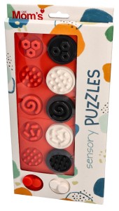 Sensory Puzzles XL Contrasting Wheels - momscare.pl